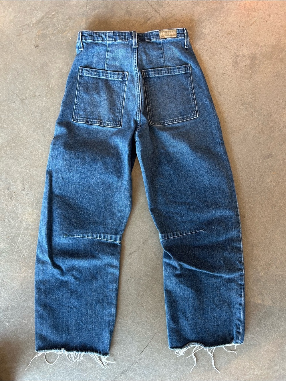 Le Jean Soft Utility Barrel in London Calling sz 24 - Picture 6 of 8